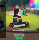 Tower Defense Simulator Mako DJ Booth 