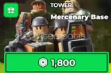 ⭐Tower Defense Simulator : Mercenary Base⭐