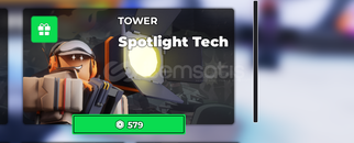 Tower Defense Simulator Spotlight Tech