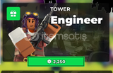 ⭐Tower Defense Simulator : Tower Engineer GİFT⭐