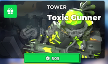 Tower Defense Simulator Toxic Gunner