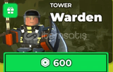 ⭐Tower Defense Simulator : Warden⭐