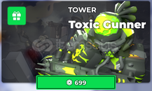 Tower Defense Toxic Gunner