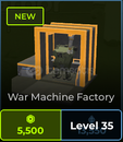 Tower Defense X War Machine Factory