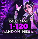 ⭐TR 1-120 Valorant Random Hesap⭐