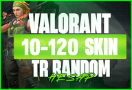 TR 10-120 SKİN GARANTİLİ | VALORANT RANDOM