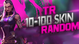 TR 10-100 Skinli Vip Random Hesap