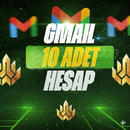 ⚡GÜZEL 10 ADET GMAİL ⚡ ⚡GÜZEL 10 ADET GMAİL ⚡