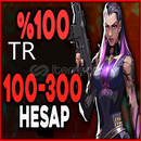 TR 100-300 SKIN FULL RANDOM HESAP GARANTI 