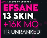 TR 13 SKIN 26 HERO +16K MÖ 65LVL -G433