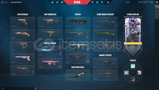 16 Bıçak + 7 Vandal + Dolu Hesap 70K Yatırılmış