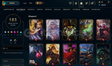 TR / 183 SKİN FULL HERO 484 LVL HESAP