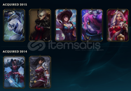 Uygun Fiyatlı ✭ 19 Skins ✨52 lvl | 15K Mavi Öz