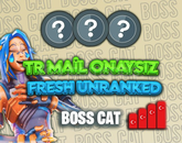 TR +20 LEVEL FRESH UNRANKED MAİL ONAYSIZ