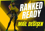 TR 20 LEVEL UNRANKED MAİL DEĞİŞEN RANKED READY