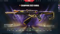TR⚡2023 CHAMPIONS VANDAL⚡20K VP DEĞERİNDE⚡