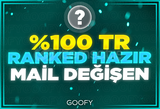 ⭐%100 TR 20 LEVEL+ RANKED READY MAİL DEĞİŞEN⭐