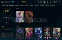 TR / 239 SKİN FULL HERO 214 LVL HESAP TR / 239 SKİN FULL HERO 214 LVL HESAP