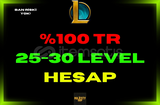 ⭐TR 25-30 Seviye Arası LOL Hesap⭐ GARANTİLİ