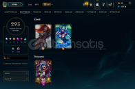 TR / 293 SKİN FULL HERO 527 LVL HESAP