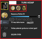 TR 3 MADALYA / 159 SAAT / PRİME / FACEİT