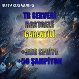 TR +300 SEVİYE +50 ŞAMPİYON RANDOM HESAP