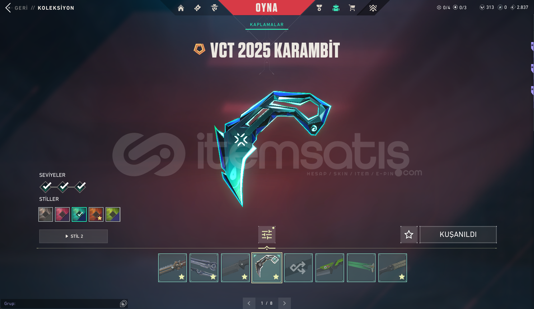 TR +33K VP | 4 BIÇAK FULL VCT 2025 MAİNLEMELİK TR +33K VP | 4 BIÇAK FULL VCT 2025 MAİNLEMELİK