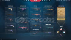 TR +34K VP ENV. KELEBEK 51 SKIN DOLU HESAP