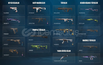 TR / 4 Paralı skin & Bıçaklı, Dolu hesap & Ucuz