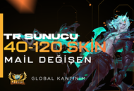 TR ⭐40-120 SKIN | 30 LEVEL | MAIL DEGISEN ⭐