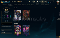 TR/402 KOSTÜM ÖMÜRLÜK TERTEMİZ UNRANKED HESAP