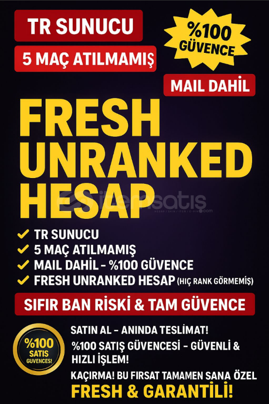 TR 5 MAÇ HAZIR MAİLLİ FRESH HESAP!!!!! TR 5 MAÇ HAZIR MAİLLİ FRESH HESAP!!!!!