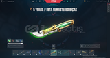 ⭐TR-5 YEARS // BETA REMASTERED BIÇAK+BP⭐