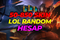 TR 50-850 Skin Lol Random Hesap
