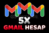 ⭐ [TR] 5X GMAİL HESAPLAR GARANTİLİ 