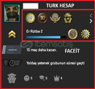 TR 6 MADALYA / 578 SAAT / PRİME / FACEİT