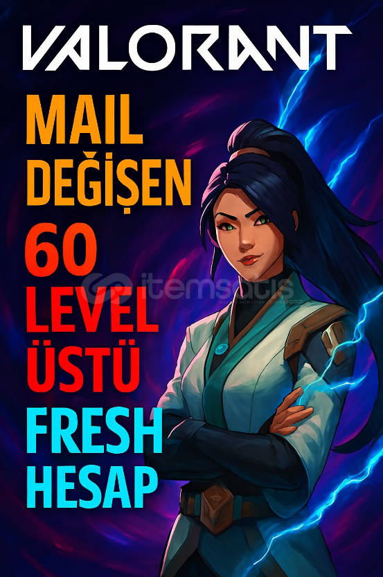 TR 60 LEVEL ÜSTÜ MAİL DEĞİŞEN FRESH HESAP!! TR 60 LEVEL ÜSTÜ MAİL DEĞİŞEN FRESH HESAP!!