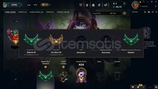 ⭐TR+69SKIN+295LVL+Zümrüt3+VALO DIA 1+126CHAR+⭐