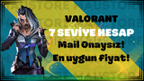 TR 7 Seviye Mail Onaysız Hesap