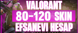 TR 80-120 VALORANT MAİLSİZ RANDOM HESAP