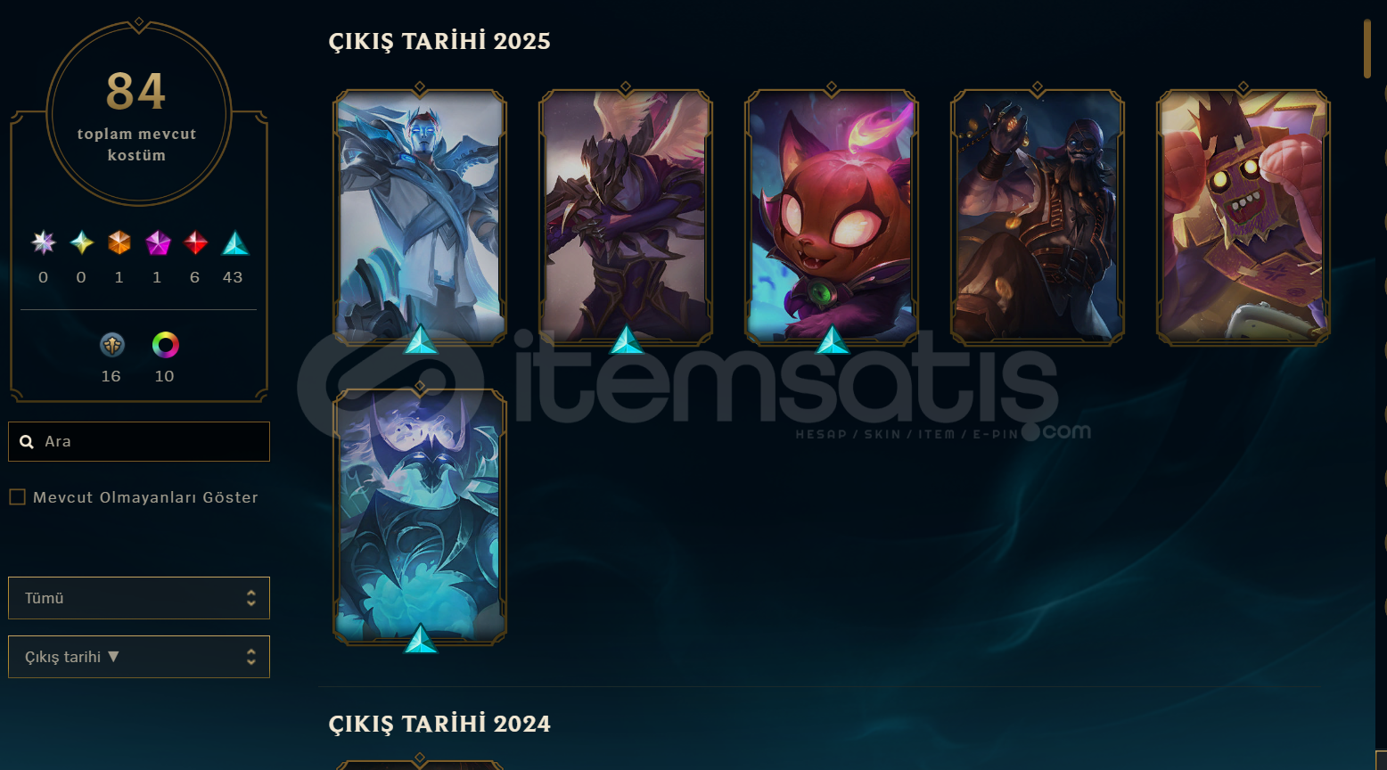 TR | 84 SKİNLİ 196 LEVEL ÇELİK İNTİKAM MFLİ! TR | 84 SKİNLİ 196 LEVEL ÇELİK İNTİKAM MFLİ!