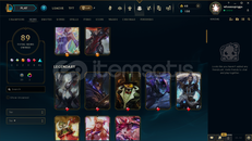 TR 89 SKİN BOT LANE HESABI UNRANKED 