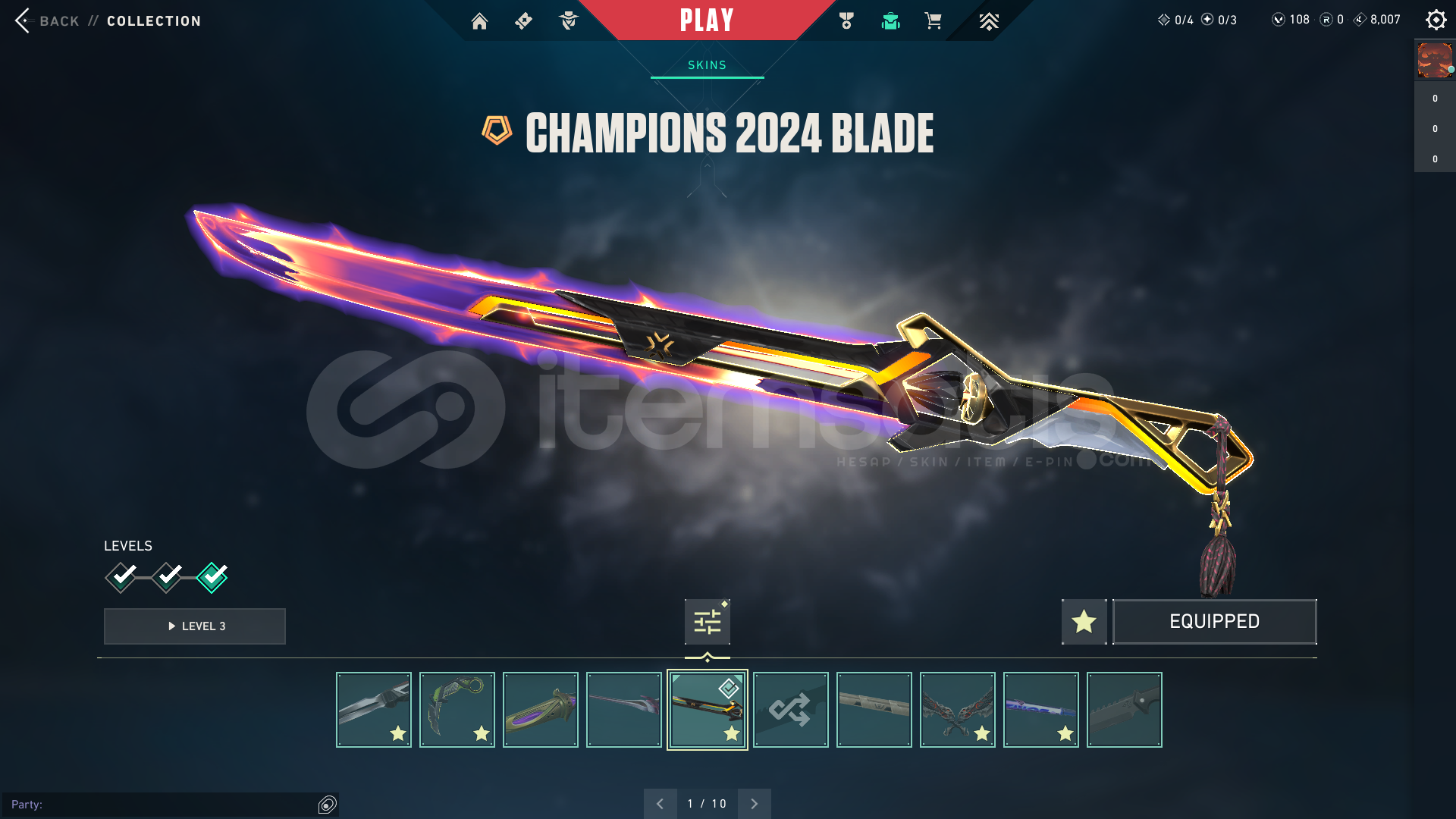 TR + 9 VANDAL + CHAMP 2024 + FAZ KORUYUCU SET! TR + 9 VANDAL + CHAMP 2024 + FAZ KORUYUCU SET!