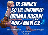 ⭐[BAN YOK] TR ARAMLA KASILMIŞ 40K+MÖ 30LVL 