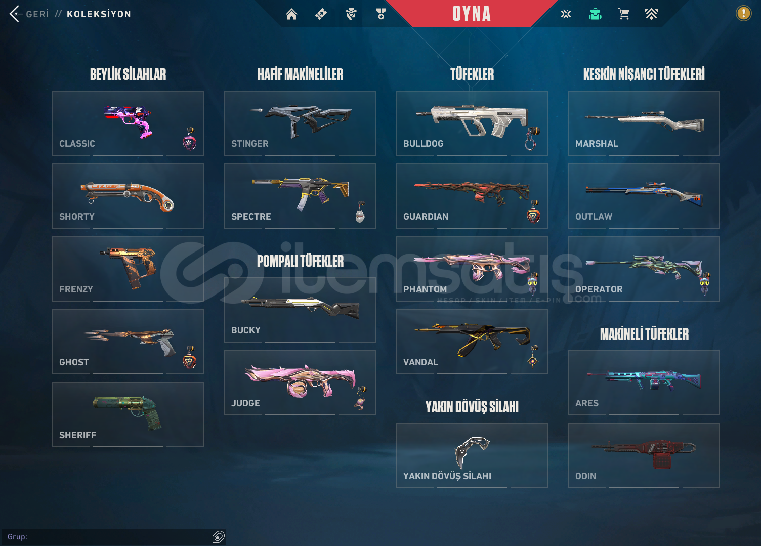TR/ ARCANE SHERİF + 13 BIÇAK + 14 PHANTOM TR/ ARCANE SHERİF + 13 BIÇAK + 14 PHANTOM