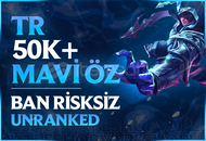 ⭐TR BAN YOK! +50K MAVİ ÖZ 30 LV UNRAND⭐