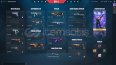 TR BIÇAK VANDAL PHANTOM 17 SKİNLİ HESAP