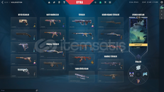 TR BIÇAK VANDAL PHANTOM 21 SKİNLİ DOLU HESAP