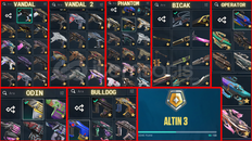 TR CHAMPION 23/24/25+81 SKIN+11 BICAK ÖMÜRLÜK