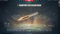 TR / CHAMPİONS KELEBEK - 3 VANDAL / MAİLLİ